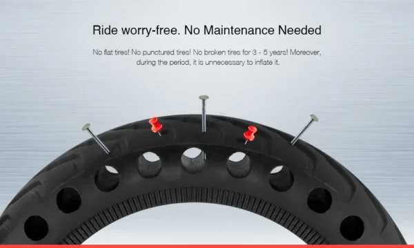 Maintenance Free Solid Electric Scooter Tire