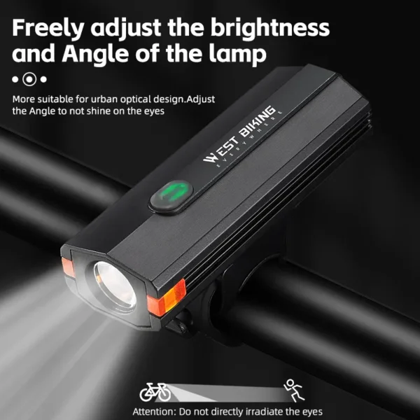 Adjustable Portable LED Bike Light