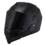 Helmet Black Full-Face Helmet Large