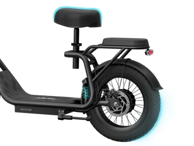 16 Fat Tires. Comfy Seat.