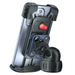 Adjustable phone mount for scooters and bikes