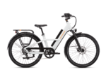 Commuter e-bike with integrated lights and fenders