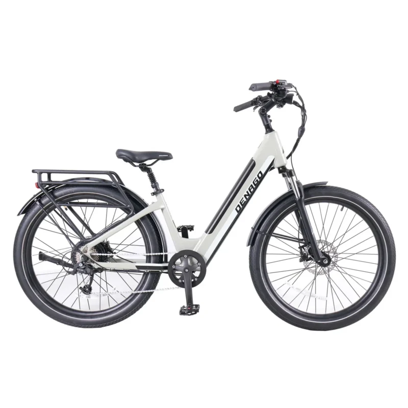 Denago Commute 1 Premium Electric Bike (Bone)