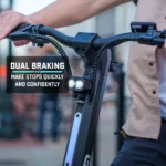 GX1 Dual Motor Electric Scooter Dual Braking