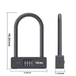 Durable Hiboy U-Lock with 4-digit code