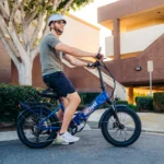 F2 Foldable Electric Bike 2.0 Riding