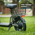 Flex Voyager E-Scooter With Seat Storage Busket