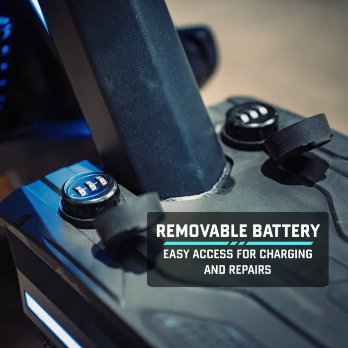 GX Zero Dual Motor Electric Scooter Romovable Battery