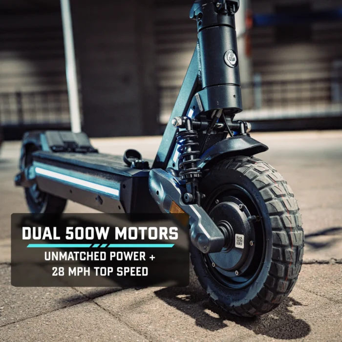GX Zero Dual Motor Electric Scooter Romovable Motor