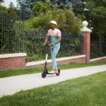GXL V2 Lightweight Scooter Riding