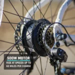 Gotrax CTI 3 Step Through Electric Bike Motor