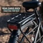 Gotrax CTI 3 Step Through Electric Bike Rear Cargo Rack