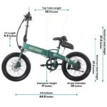 Gotrax F1 Folding Electric Bike 2.0 Features