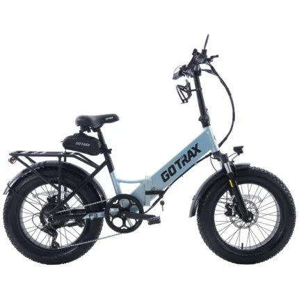 Gotrax F3 Fat Tire Folding E-Bike 2.0 (Seafoam Green)