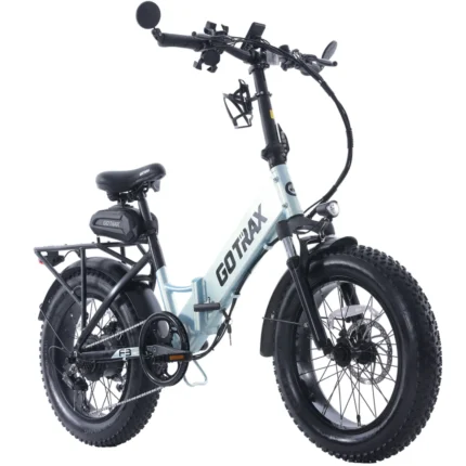 Gotrax F3 Fat Tire Folding E-Bike (Seafoam Green)