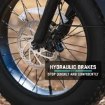 Gotrax F3 Fat Tire Folding Hydralic Breaks