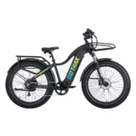 Gotrax Tundra Fat Tire Electric Bike - Step Over (Black)