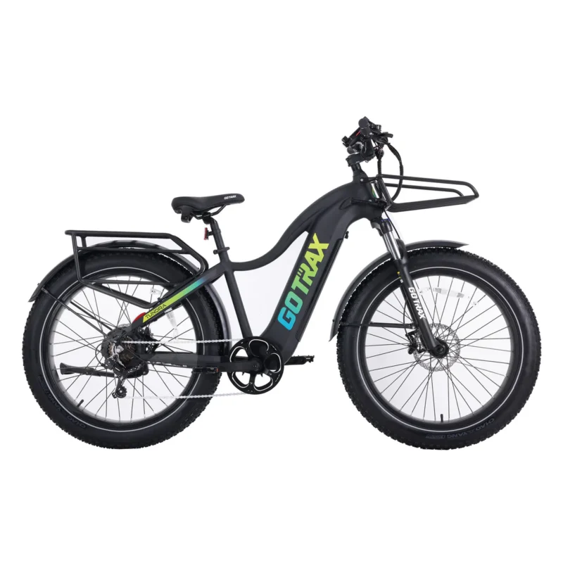 Gotrax Tundra Fat Tire Electric Bike - Step Over (Black)