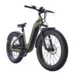 Gotrax Tundra Fat Tire Electric Bike - Step Thru (Olive Green)