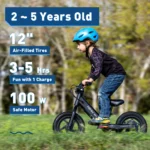 Hiboy BK1 Electric Balance Bike For Kids (White) - Image 3