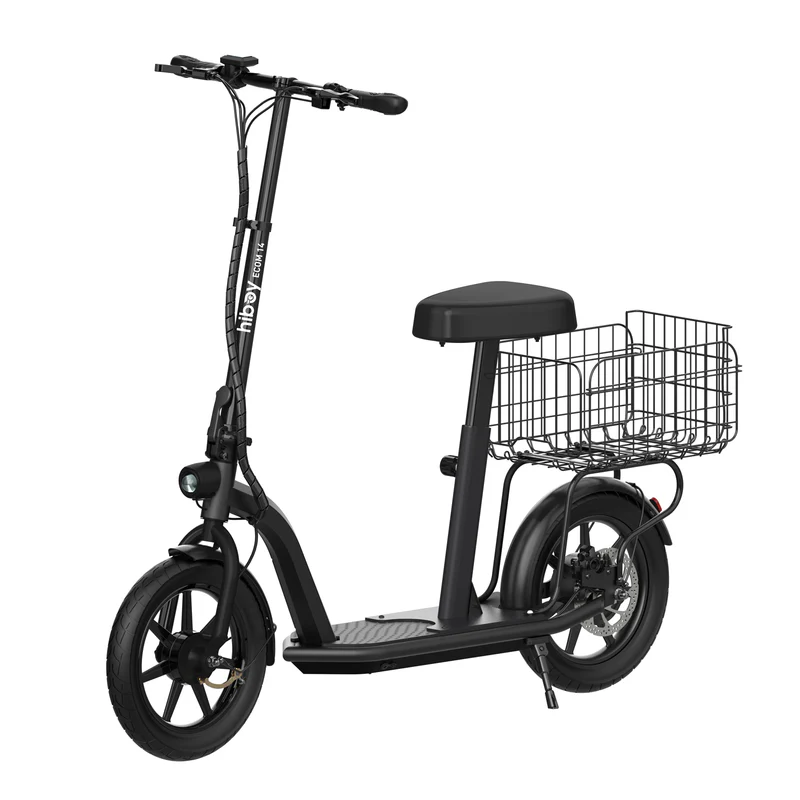 Hiboy ECOM 14 Electric Scooter-black Hiboy ECOM 14 Eco Friendly Fat Tire Electric Scooter - Image 1