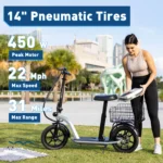 Hiboy ECOM 14 Eco Friendly Fat Tire Electric Scooter - Image 2