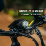 MX1 Mid Drive Electric Bike Headlight