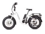 RadExpand 5 Electric Folding Bike (White) Side View