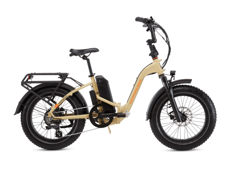 RadExpand Plus with Fat Tires on Gravel Path