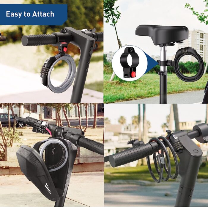 Weather-resistant Hiboy scooter lock