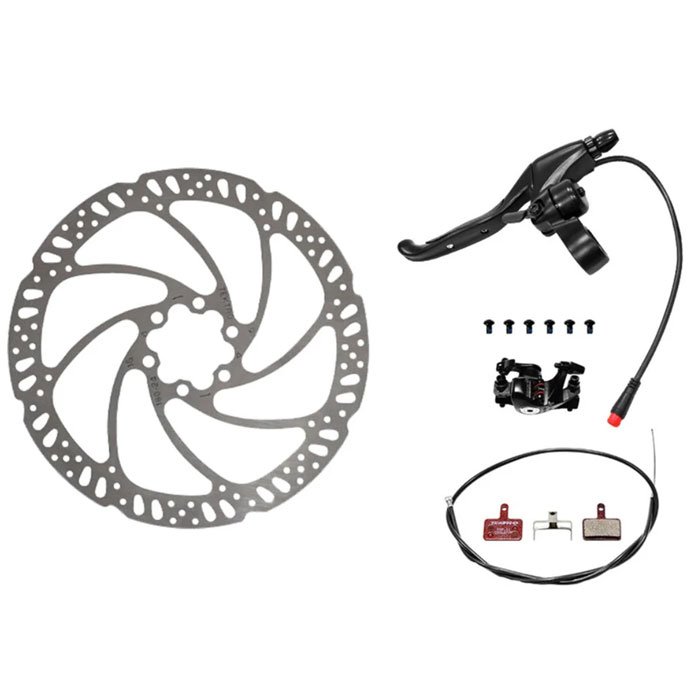 Ebike-Mechanical-Disc-Brake-Kit-img01 Ebike Mechanical Disc Brake Kit - Image 1