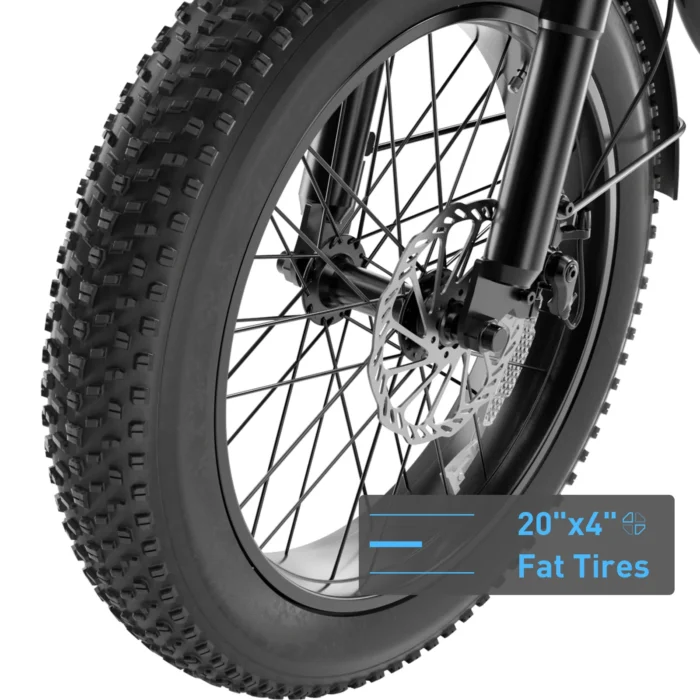 Hiboy EX6F Low-Step Foldable Electric Bike - Fat Tire