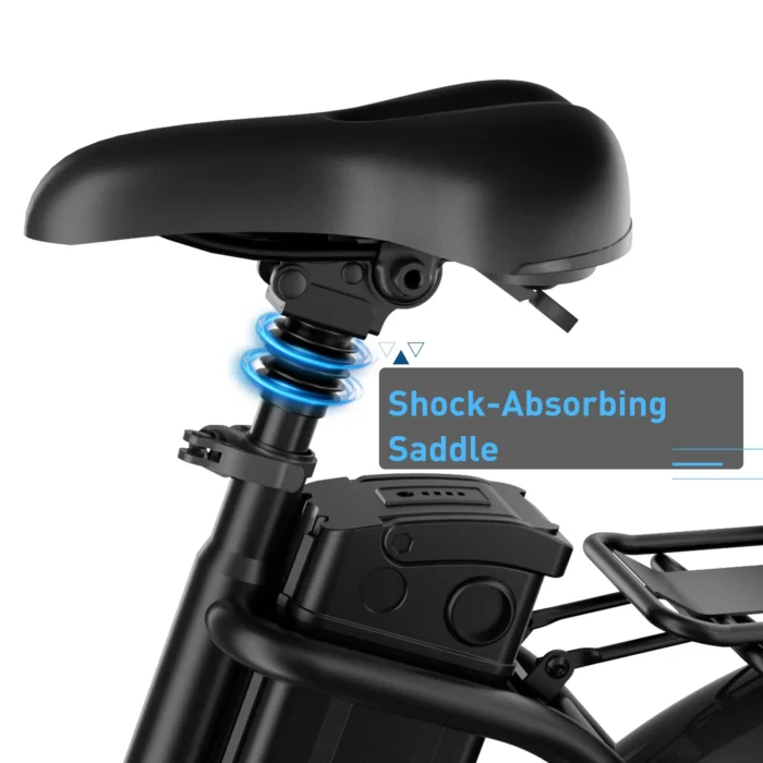 Hiboy EX6F Low-Step Foldable Electric Bike - Saddle