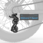 Hiboy EX6F Low-Step Foldable Electric Bike - Shimmano 7