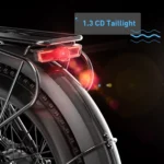 Hiboy EX6F Low-Step Foldable Electric Bike - Taillight