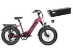 Magicycle Ocelot Pro Long Range Step-Thru Fat Tire Electric Bike - Maron