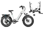 Magicycle Ocelot Pro Long Range Step-Thru Fat Tire Electric Bike - Perl White