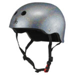 Triple8 THE Certified Sweatsaver Helmet - Silver Glitter