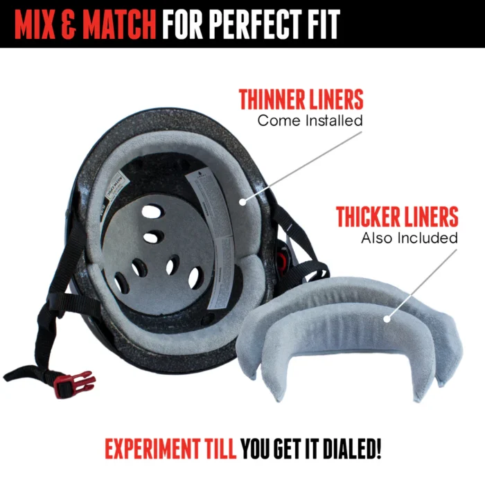 The Certified Sweatsaver Helmet - Color Collection - Pacific Beach - Inside View