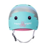 The Certified Sweatsaver Helmet - Color Collection - Teal Hologram - Back Side