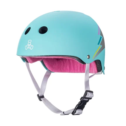 The Certified Sweatsaver Helmet - Color Collection - Teal Hologram - Front Side
