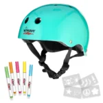 Wipeout™ Dry Erase Helmet - Teal Blue