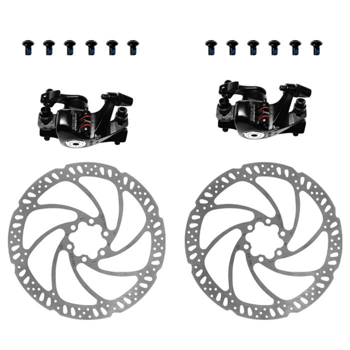tektro-mechanical-disc-brake-replacement-set-img01 Tektro Mechanical Disc Brake Replacement Set - Image 1