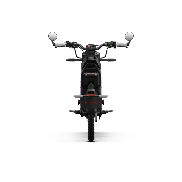 NIU XQi3 Electric Dirt Bike - Purple - back