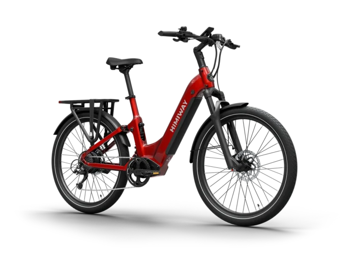 A7 : Full Suspension Commuter eBike ST - Ride Front