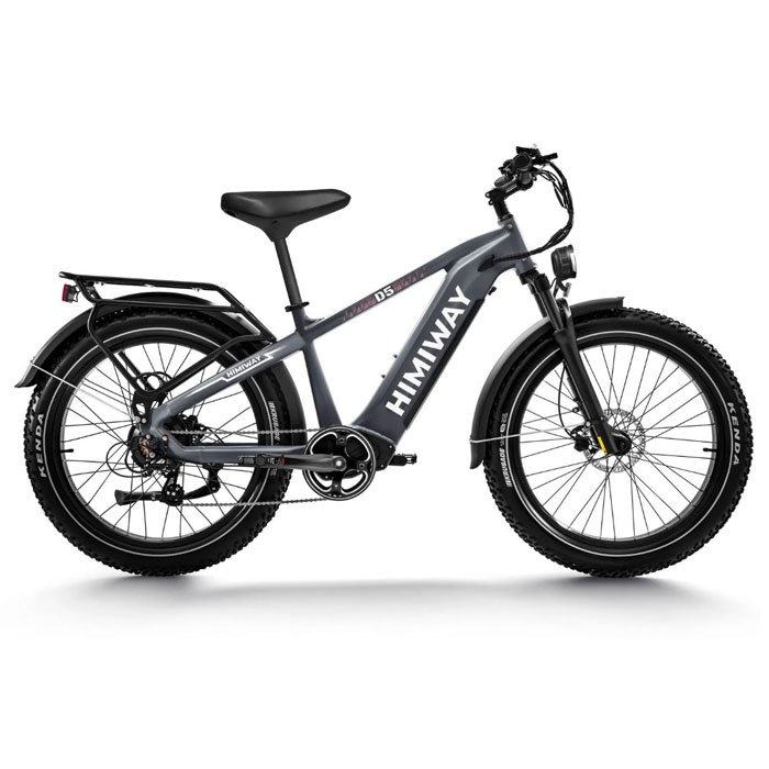 D5Zebra-Premium-All-terrain-Electric-Fat-Bike-Space-Gray-img01 Himiway D5(Zebra) / Premium All-terrain Electric Fat Bike - Space Grey - Image 1
