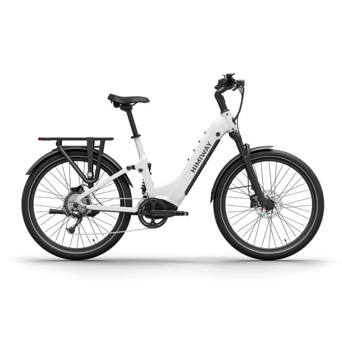 Himiway-A7-Commuter-eBike-ST-White-img01 Himiway A7 Commuter eBike ST | White - Image 1
