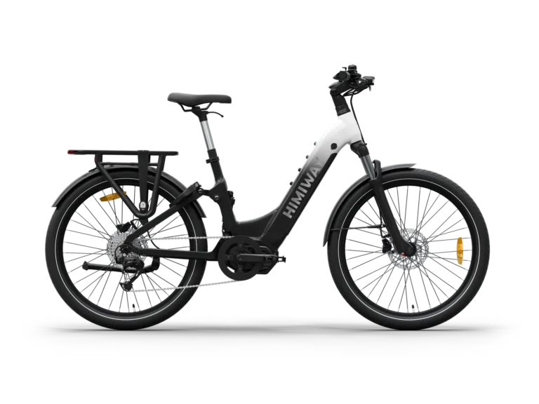 Himiway A7 Pro : Urban Electric Commuter Bike ST - Black & White