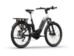 Himiway A7 Pro : Urban Electric Commuter Bike ST - Black & White - Back View