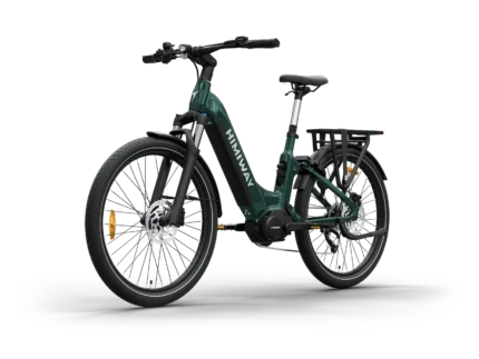 Himiway A7 Pro : Urban Electric Commuter Bike ST - Emerald Green - Front